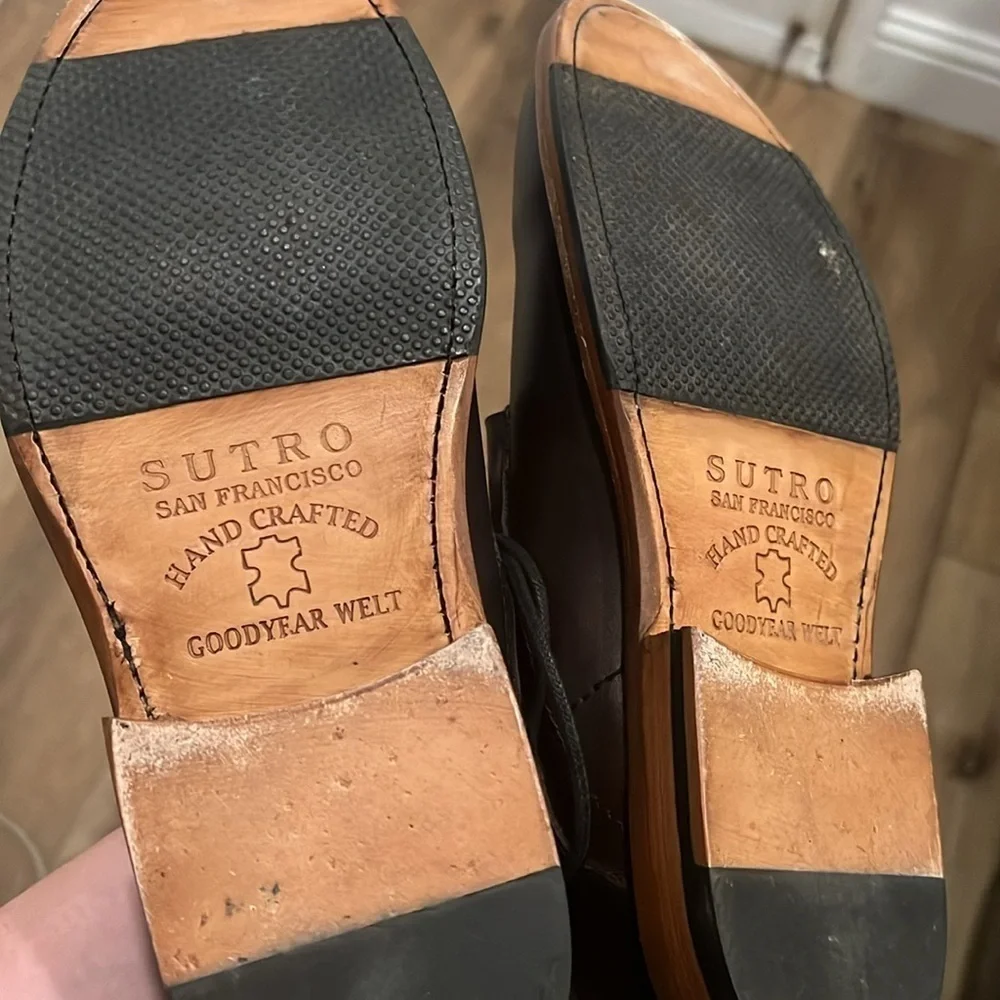 Seal of the Sutro Lee Dark Brown Chukka Boots Size 7.5